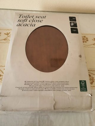 Tapa de WC Acacia Soft Close