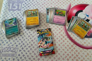 Bulk cartas Pokemon Caos Creciente