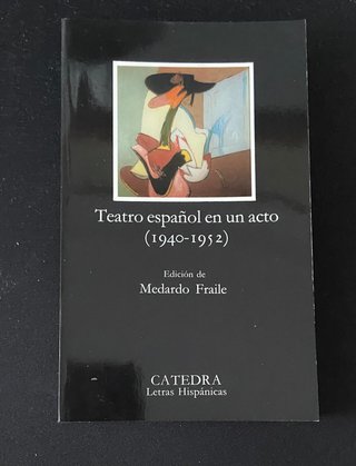 Teatro español en un acto 1940-1952