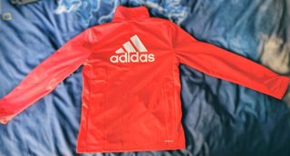 Conjunto Adidas Chándal Rojo y Negro