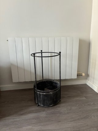 Paragüero metálico efecto envejecido