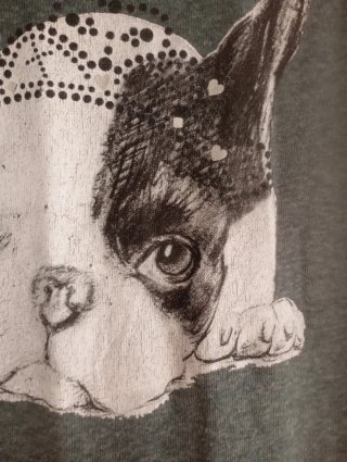 Camiseta sin mangas perrito Dolores Promesas S