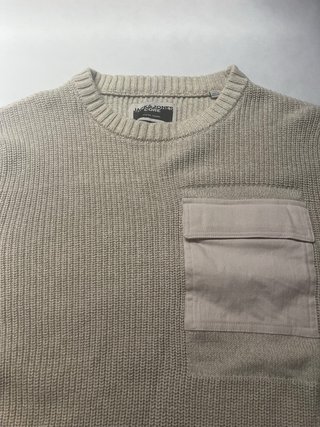 Jack & Jones Jersey Punto Beige Talla M