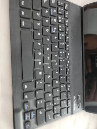 Samsung Galaxy Tab A7 Negra + Carcasa y teclado