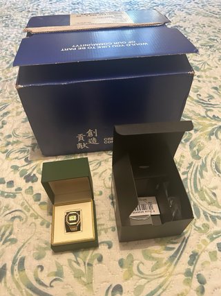 Reloj Casio Dorado CRW-001G-9 Anillo