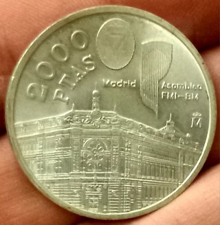 Moneda 1000 Pesetas Madrid FMI-Banco Mundial 1994