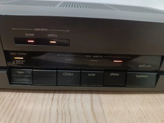 Technics SU-500 Amplificador Stereo Negro