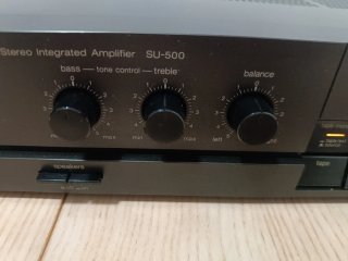 Technics SU-500 Amplificador Stereo Negro