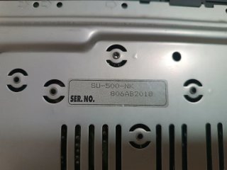 Technics SU-500 Amplificador Stereo Negro