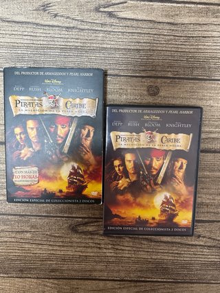 2DVD Piratas del Caribe: La Maldición