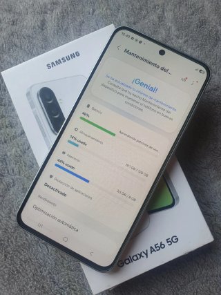 Samsung Galaxy A56 5G 128GB Blanco