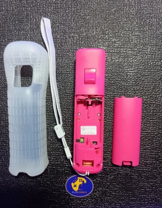 Mando Wii Rosa Original Nintendo + Accesorios