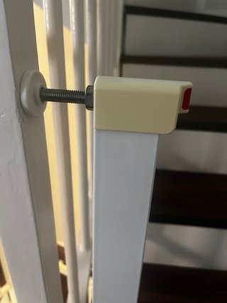 Barrera de seguridad Lindam para escaleras