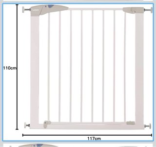 Barrera de seguridad Lindam para escaleras