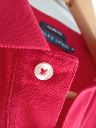 Polo Ralph Lauren Mujer Rojo Talla M Slim Fit