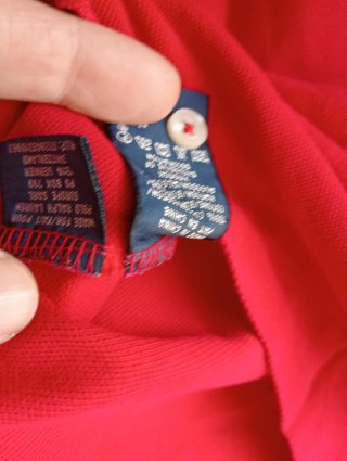 Polo Ralph Lauren Mujer Rojo Talla M Slim Fit
