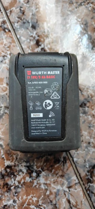 Batería Würth M-CUBE