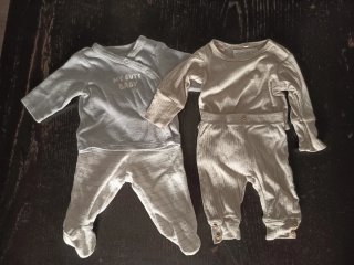 Conjunto bebé recién nacido (2 unidades, 4 piezas)