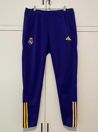 Chándal Real Madrid Adidas Amarillo/Morado Talla L