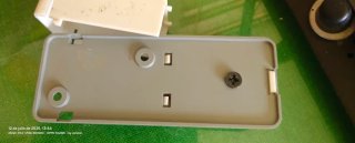 Mando/boton de garaje timbre 9V + Batería