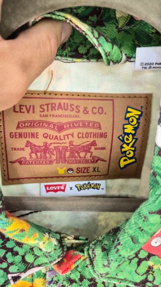 Chaqueta Levi's x Pokémon Ed. Limitada XL