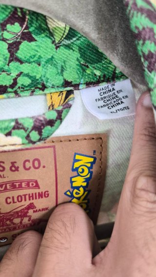 Chaqueta Levi's x Pokémon Ed. Limitada XL