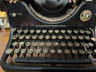 Máquina de escribir Seidel & Naumann Ideal 1923
