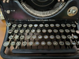 Máquina de escribir Seidel & Naumann Ideal 1923