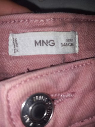 Lote 2 pantalones vaqueros largos brownie y mango