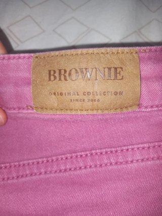 Lote 2 pantalones vaqueros largos brownie y mango