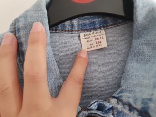 Chaqueta vaquera Zara Talla S