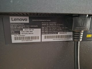 Lenovo ThinkVision 32p 4K USB-C. LEGGI DESCRIZIONE.