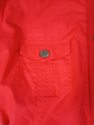 Chaqueta roja mujer