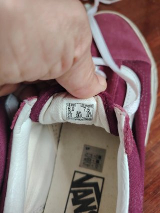 Zapatillas Vans Rojas