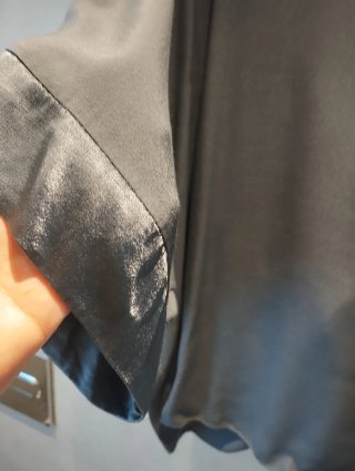 Chaqueta-Blusa de viscosa gris