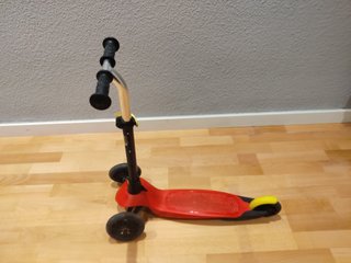 Patinetes 3 Ruedas Infantil Azul y Rojo