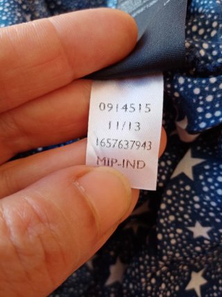 Camicia Tommy Hilfiger donna fantasia stelle blu
