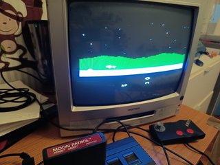MOON PATROL ATARI 2600