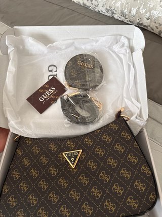 Mala Guess Nova Castanha Com Etiqueta