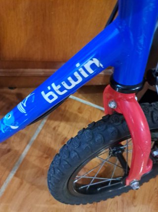 Bicicleta infantil Btwin 14 pollici