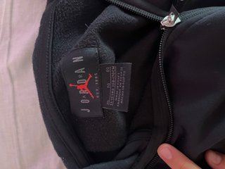 Chaqueta Jordan Negra con Detalles, 158-170cm