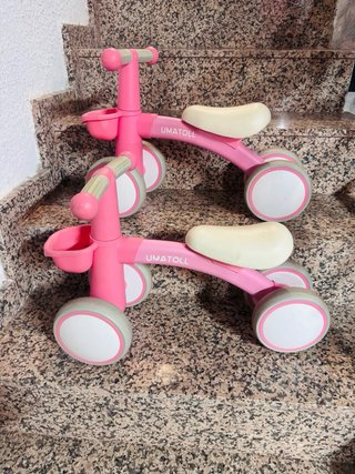 Bici de aprendizaje UMATOLL rosa