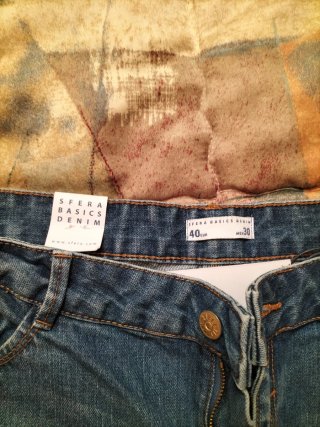 Pantalón corto Sfera azul talla 40