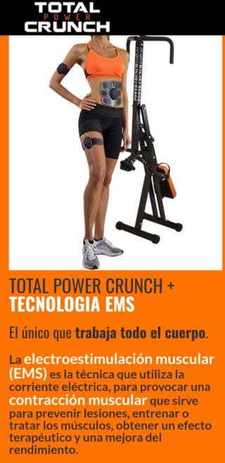 Total Power Crunch Gimnasio en Casa
