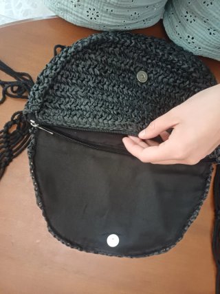 Bolso de hombro negro