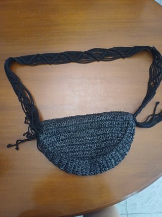 Bolso de hombro negro