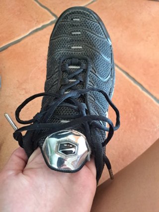 Nike TN Zapatillas Negras y Plateadas