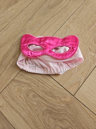 Disfraz superheroína rosa talla 2-3 años