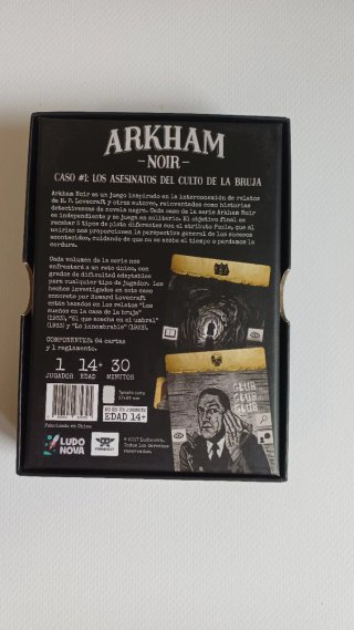 Arkham Noir - Juego de mesa H.P. Lovecraft