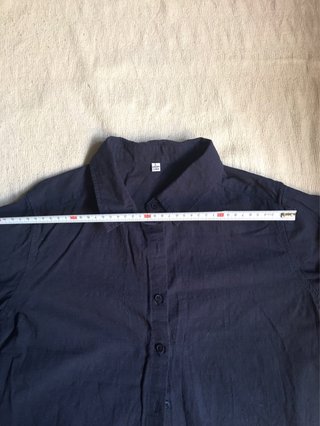 Camisa azul oscuro talla XS